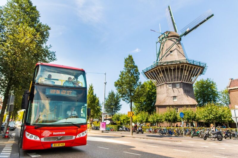 Amsterdam: Hop-On Hop-Off Bus and Boat Options - Ticket Options and Inclusions