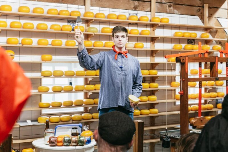 Amsterdam: Live-Guided Zaanse Schans & Cheese Tasting Tour - Key Points