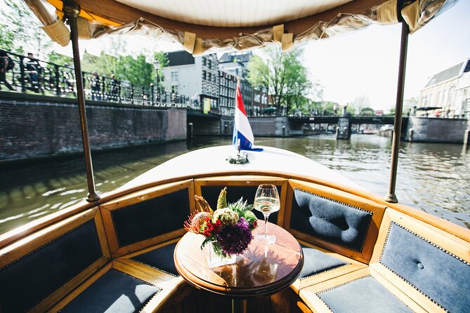 Amsterdam Luxury Cheese & Wine Cruise With Unlimited Drinks - Cruise Route and Landmarks