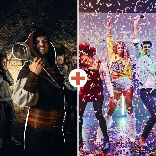 Amsterdam: Madame Tussauds & Amsterdam Dungeon Combo Ticket - Key Points