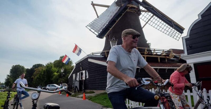 Amsterdam: Mikes Countryside Bike Tour, Windmill and Cheese - Key Points