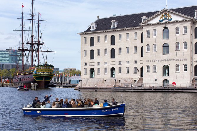 Amsterdam Open Boat Sightseeing Canal Cruise - Onboard Commentary and Guide