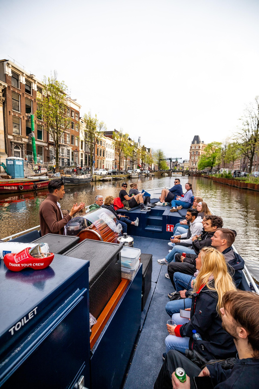 Amsterdam Open Boat Tour In Historic City Center With Bar - UNESCO World Heritage Canal Ring