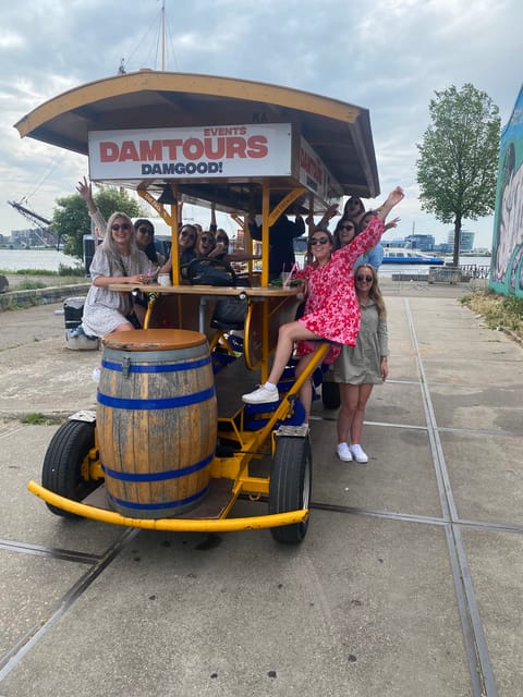 Amsterdam: Party Bike Tour With Beer - Meeting Point and Availability