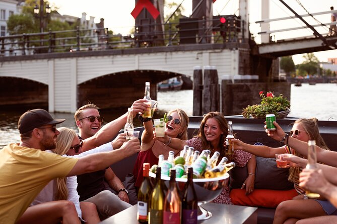 Amsterdam Private Boat Tour With Unlimited Drinks - Booking Confirmation and Details
