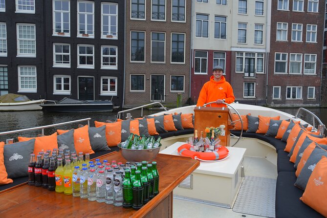 Amsterdam Private Boat Trip With Skipper, Burger and Beers - Dinner Cruise Experience
