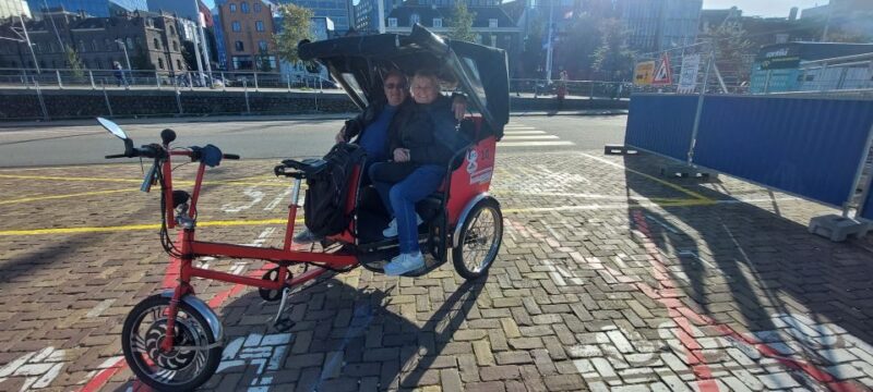 Amsterdam: Private City Highlights Tour by Rickshaw - Itinerary Highlights
