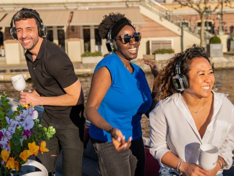 Amsterdam: Private Luxury Cruise With Drinks & Silent Disco - Booking Information