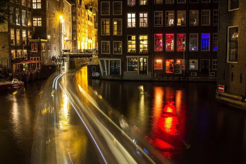 Amsterdam: Red Light District Horrors Audio Walking Tour App - Notable Locations and Sights