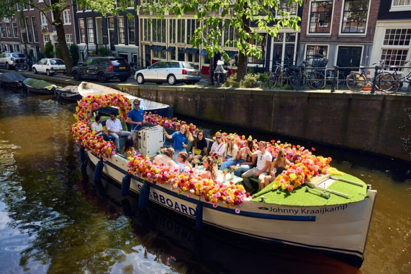 Amsterdam: the Original Flower Boat With Local Guide and Bar - Customer Reviews and Ratings