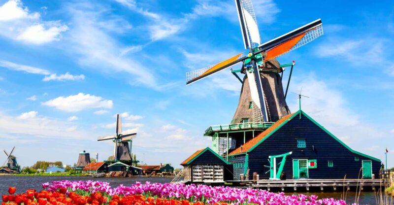 Amsterdam to Zaanse Schans Windmills, Volendam & Edam by Car - Transportation and Pickup