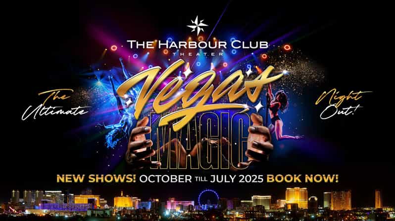 Amsterdam: VEGAS Dinner Show With 3-Course Sharing Menu - Pricing and Booking Options