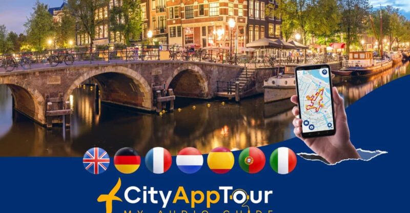 Amsterdam: Walking Tour With Audio Guide on App - Booking and Cancellation