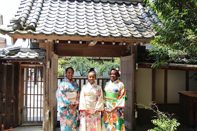 An Amazing Set of Cultural Experience: Kimono, Tea Ceremony and Calligraphy - Logistics and Flexibility