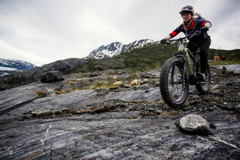 Anchorage: Heli E-Biking Adventure - E-Mountain Biking Details