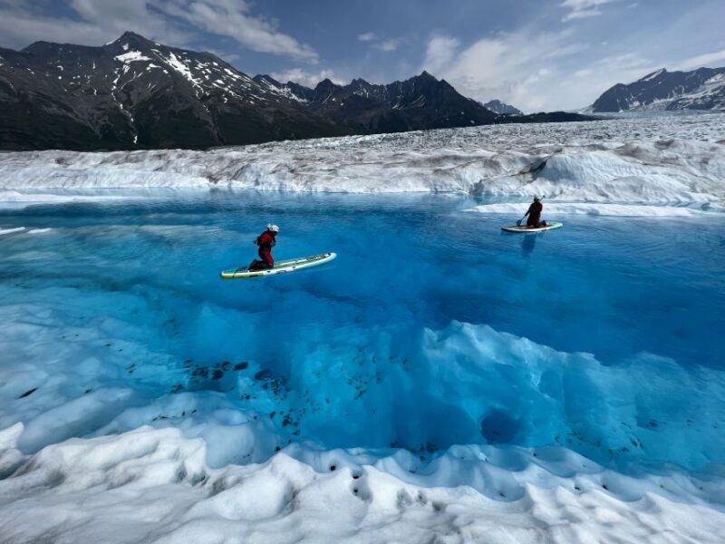 Anchorage: Knik Glacier Helicopter and Paddleboarding Tour - Scenic Helicopter Flight