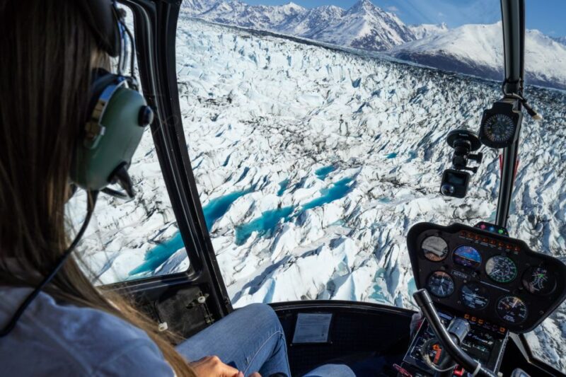 Anchorage: Knik Glacier Helicopter Tour With Landing - Itinerary Details