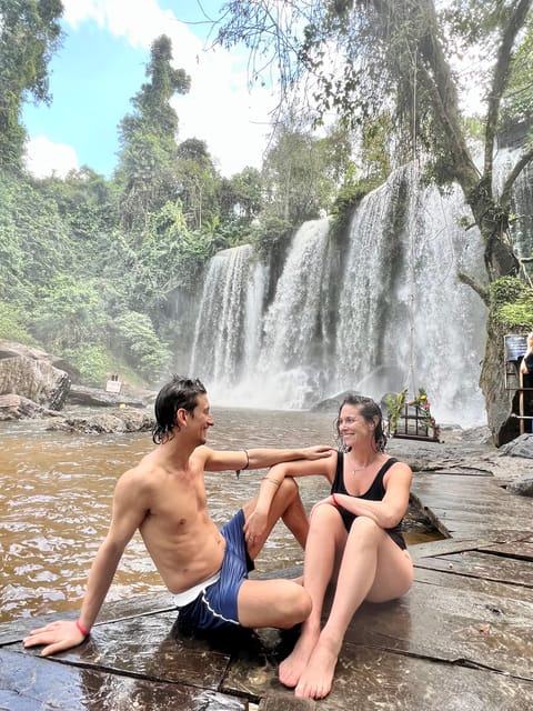Ancient City(Phnom Kulen) and Waterfall - Scenic Mountain Views