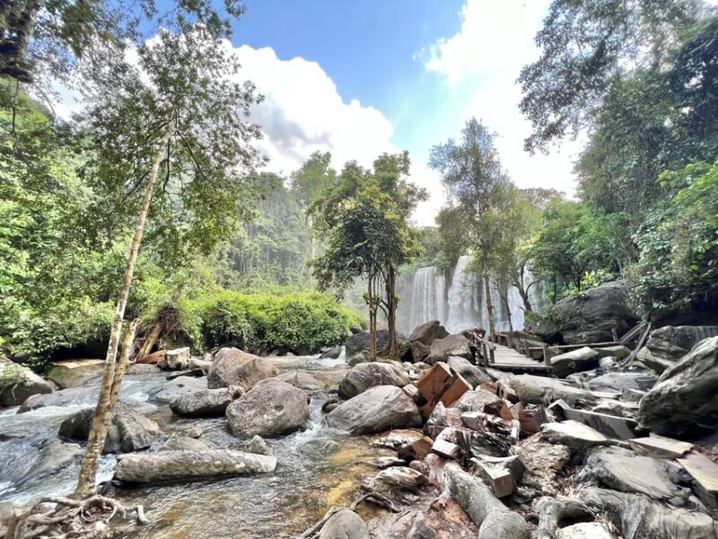 Ancient City(Phnom Kulen) and Waterfall - Reclining Buddha Exploration