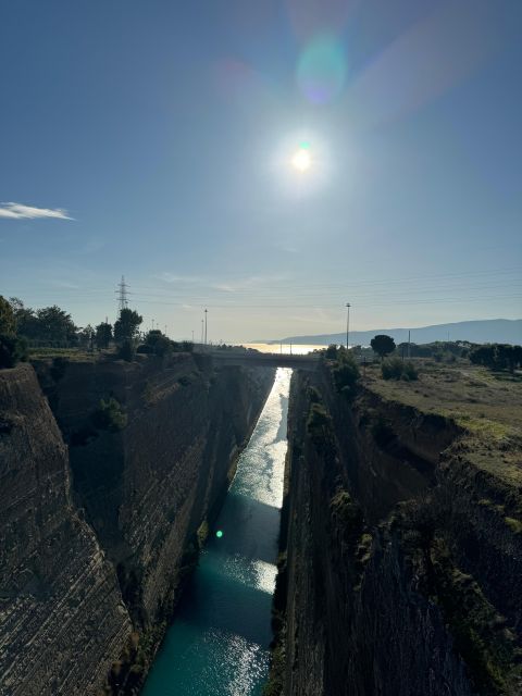 Ancient Corinth Canal - Nafplio Private Tour From Athens 6H - Important Tour Information