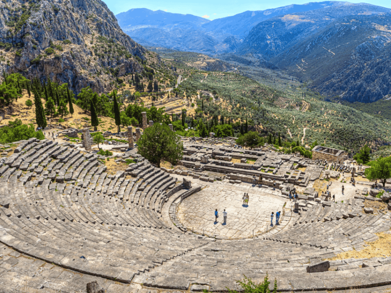 Ancient Delphi a Self-Guided Audio Tour in English - Treasury of the Siphnians