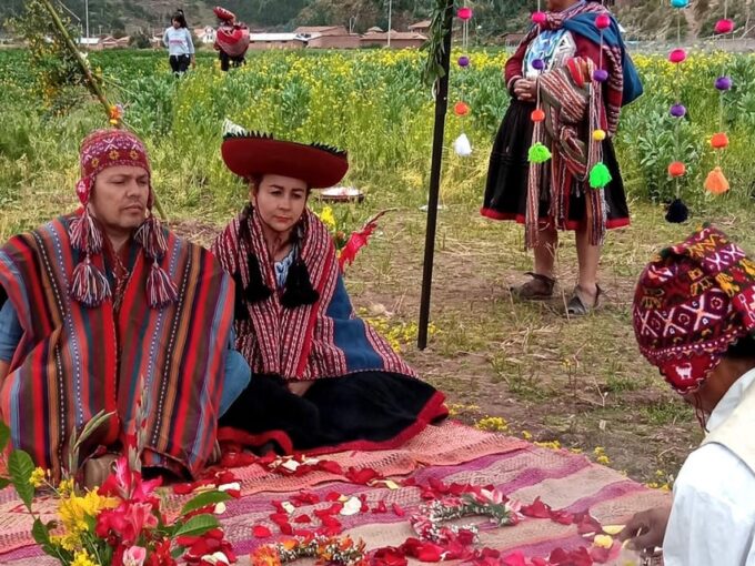 Andean Marriage in Cusco Peru - Connecting With Andean Culture