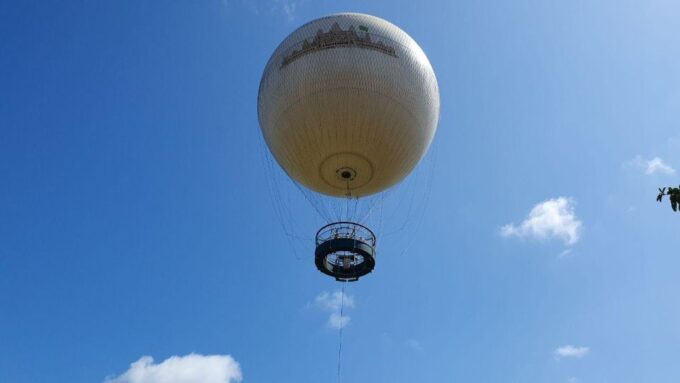 Angkor Balloon Sunrise or Sunset Ride and Pick Up/Drop off - Unique Birds Eye View of Siem Reap