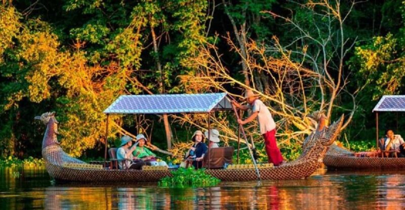 Angkor Bike Tour & Gondola Sunset Boat With Drinks & Snack - Experience Highlights