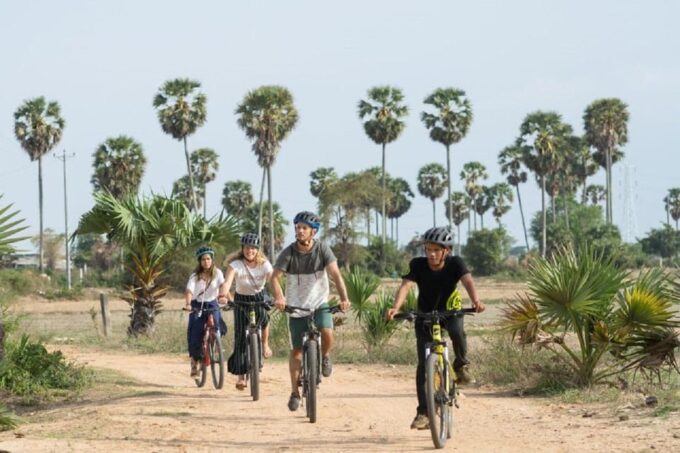 Angkor Bike Tour & Gondola Sunset Boat With Drinks & Snack - Pricing and Duration