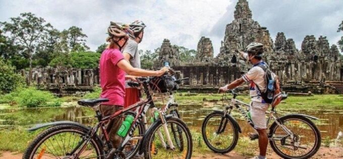 Angkor Bike Tour & Gondola Sunset Boat With Drinks & Snack - Booking Options