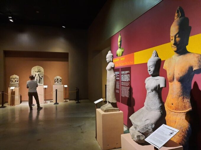 Angkor National Museum Ticket With Pick up and Drop off - Realistic Artifact Presentation