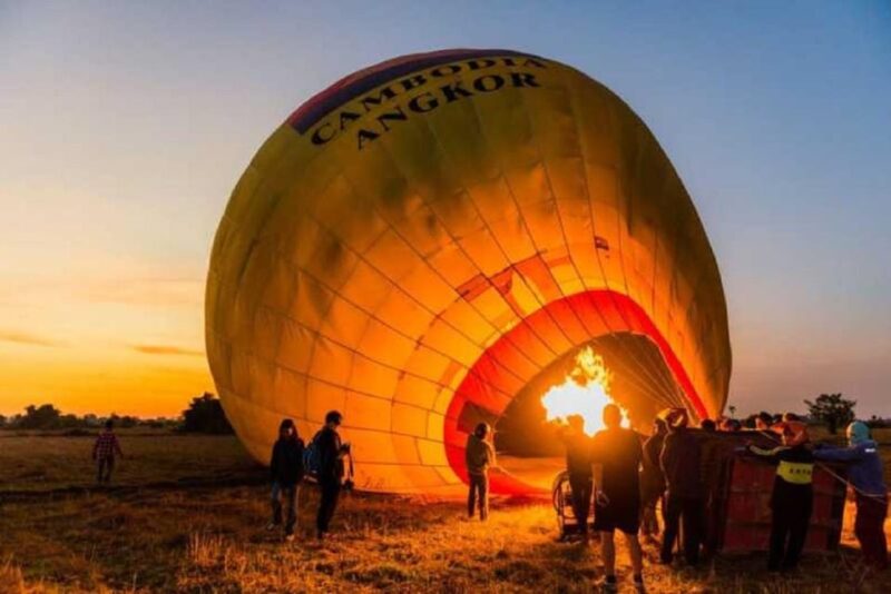 Angkor Stunning Hot Air Balloon - Flight Schedule