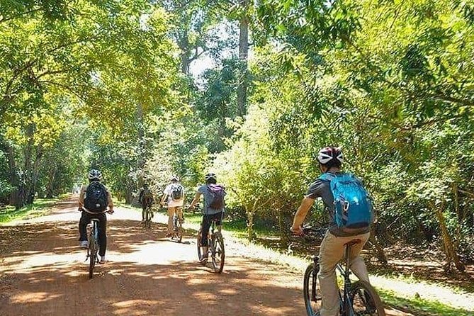 Angkor Sunrise Bike Tour With Breakfast & Lunch - Bicycle and Helmet