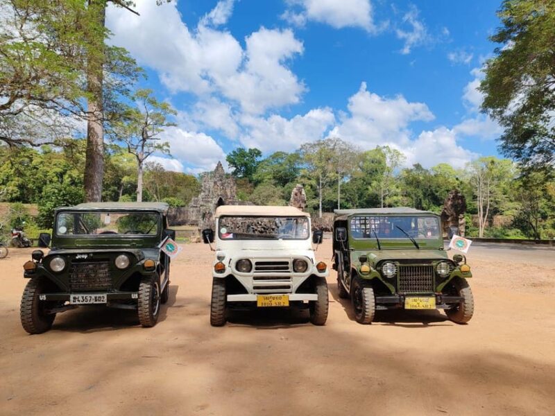 Angkor Wat Discovery Tour by Jeep - Pickup and Logistics