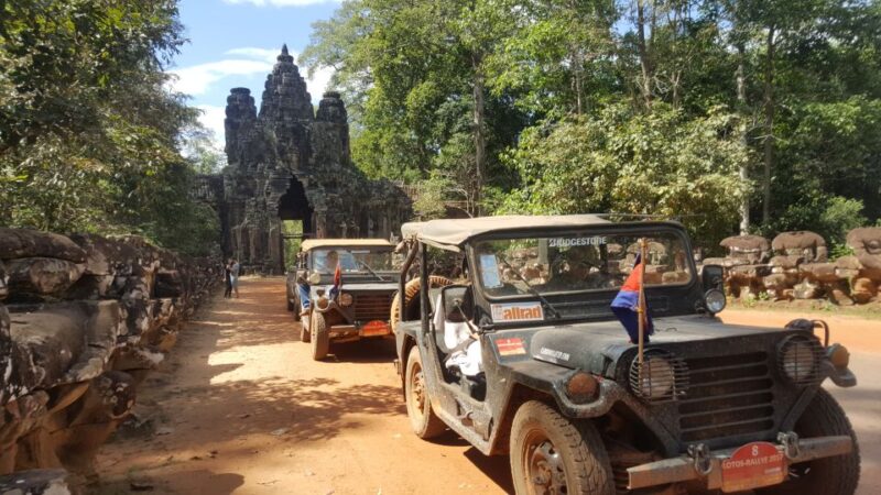 Angkor Wat in a Vintage Jeep With Driver - Jeep Rental - Good To Know