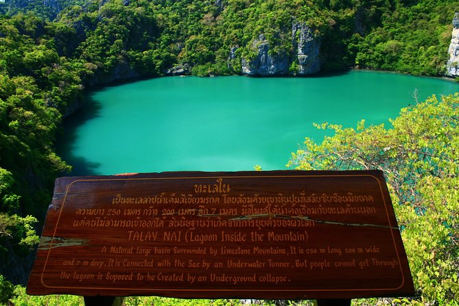Angthong National Marine Park Tour From Koh Samui - Activity Details
