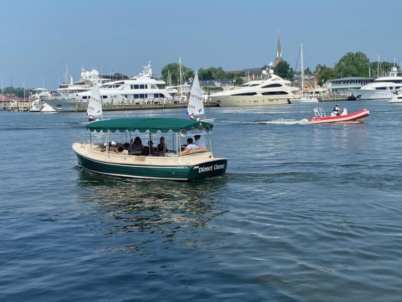 Annapolis: Electric Boat Rental - Duffy Sun Cruiser - 10ppl - Meeting Point and Accessibility