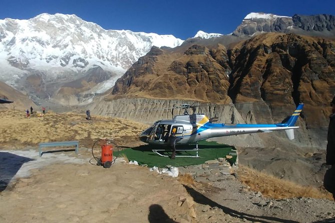 Annapurna Basecamp Helicopter Landing Tour From Pokhara - Preparing for the Helicopter Tour