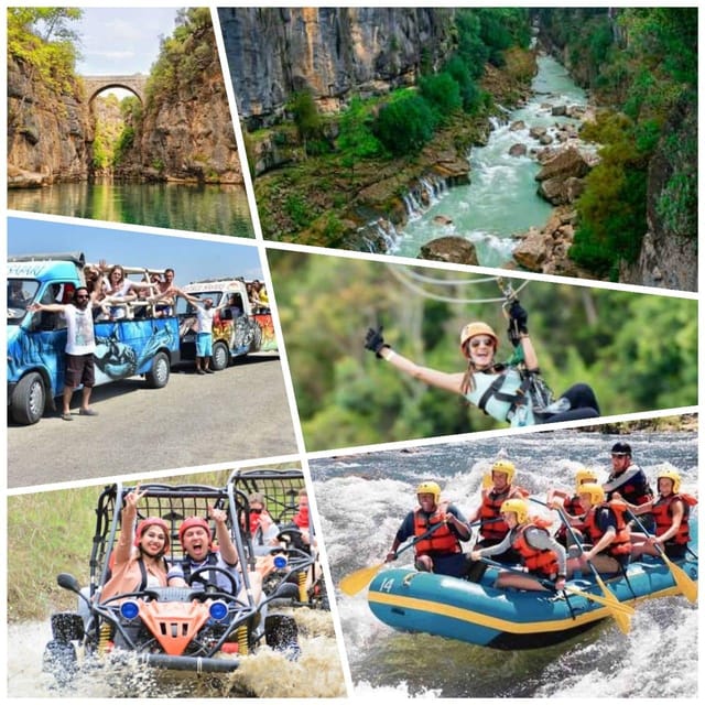 Antalya/Belek: 4 in 1 Rafting Tour With Lunch W/Transfer - Rafting in Köprülü Canyon