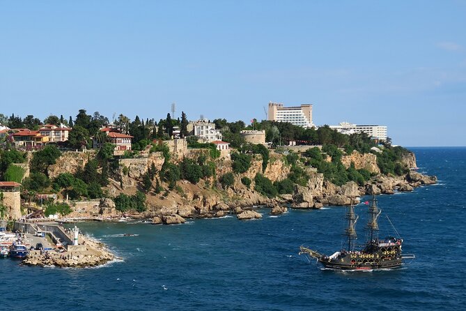 Antalya City Tour With Boat Trip and Duden Waterfall From Belek - Exploring Antalyas Old Town