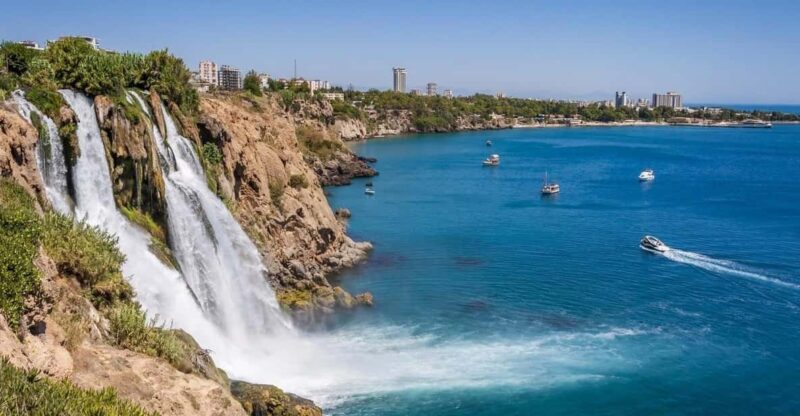 Antalya City Tour With Shopping, Waterfalls, and Boat Tour - Pickup Location and Travel Time