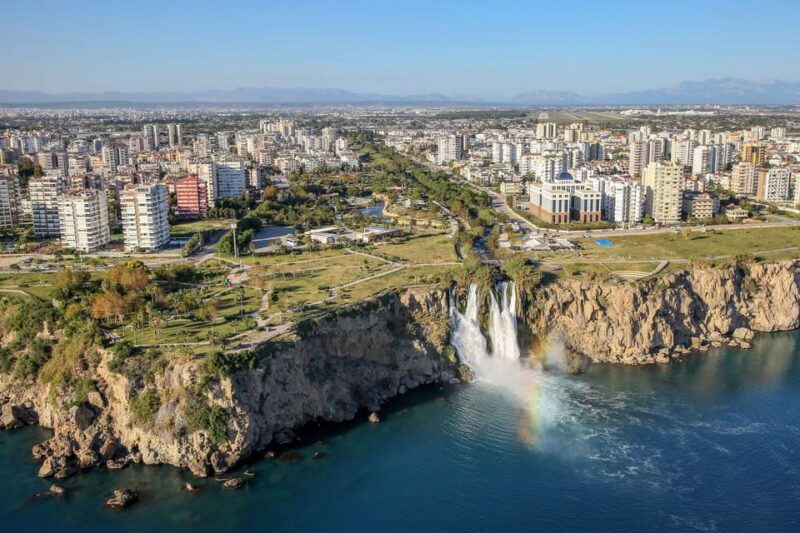 Antalya City Tour With Shopping, Waterfalls, and Boat Tour - Düden Waterfalls Experience