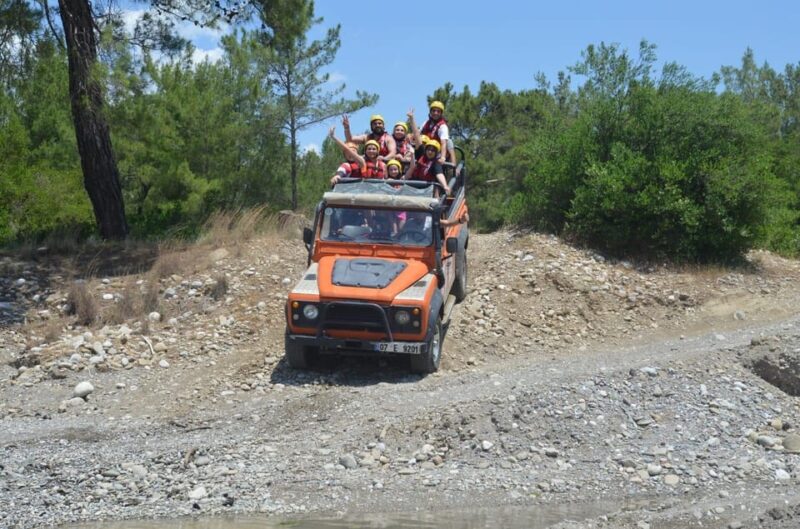 Antalya Combo Tour Rafting Jeep & Quad Safari and Zipline - Activity Details