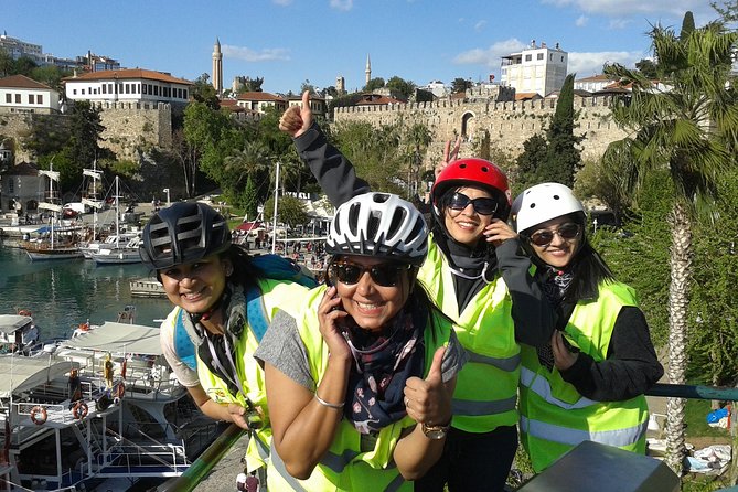 Antalya Electric Bike Tour - Stop at Old City Marina