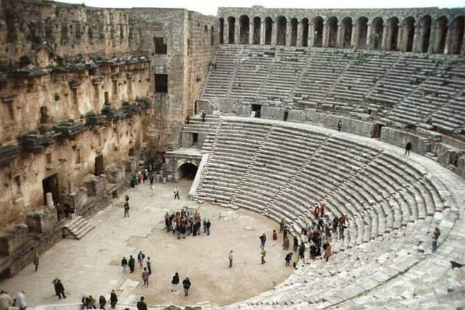 Antalya Fullday Tour With Lunch ,Visit Perge- Aspendos -Side - Manavgat - Admiring Manavgat Waterfalls