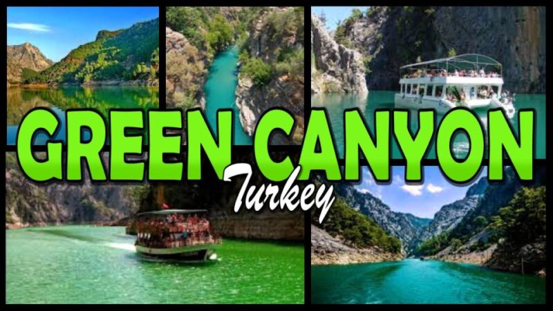 Antalya: Green Canyon Boat Tour With Lunch at Oymapınar Dam - Inclusions