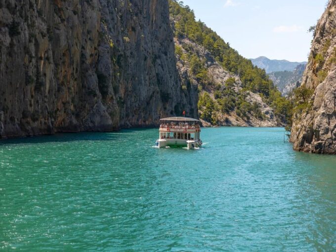 Antalya Green Canyon With Lunch and Boat Tour - Emerald Waters Cruise
