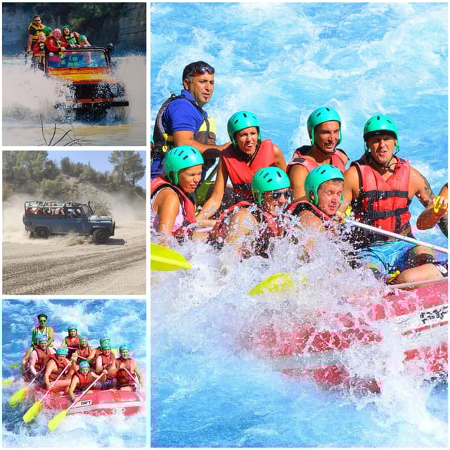 Antalya: Jeep and Rafting Tour With Lunch - Key Points