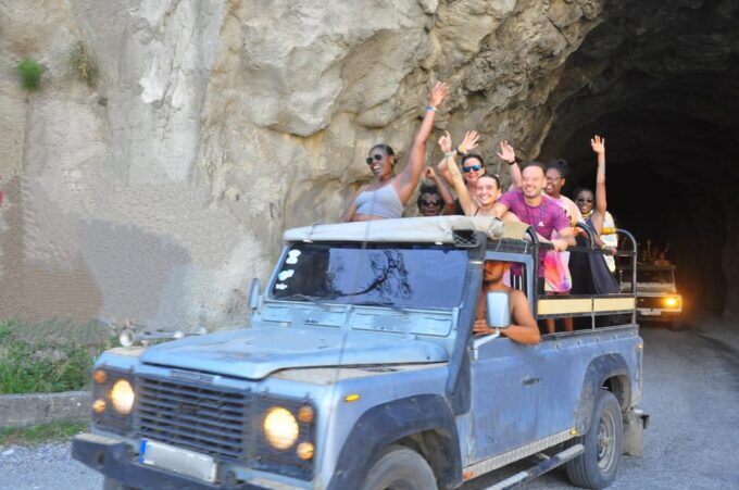 ANTALYA : Jeep Safari and Green Lake Boat Tour With Lunch - Lunch by the Lake