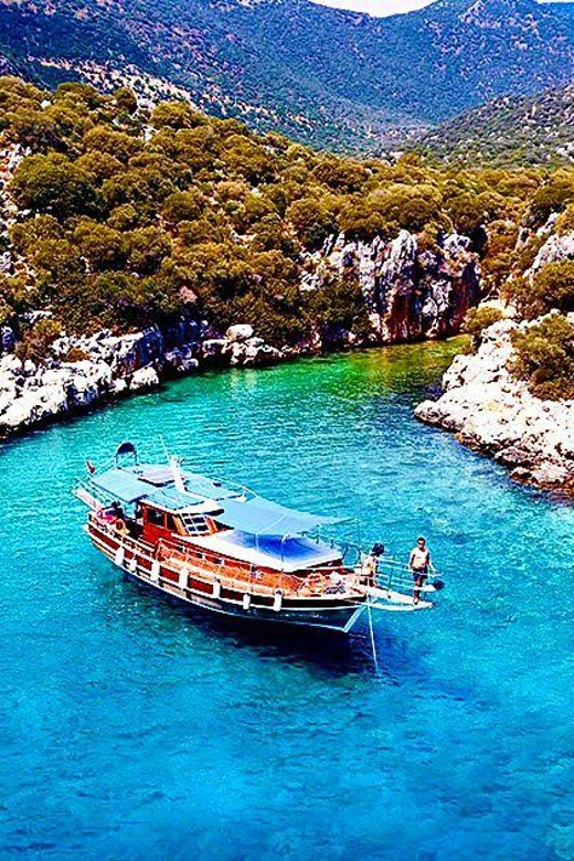Antalya Kaş Boat - Yacht Private Group For Swimming - Island - Key Points